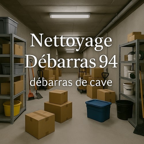 Service de débarras de cave